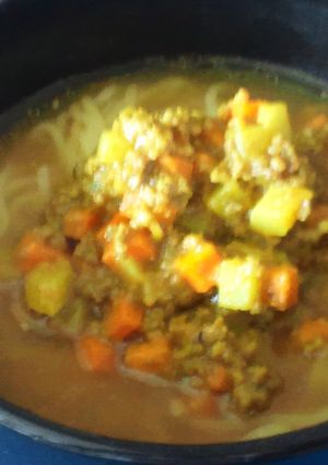 簡単ちょい足しで作るカレーラーメン-レシピのメイン写真