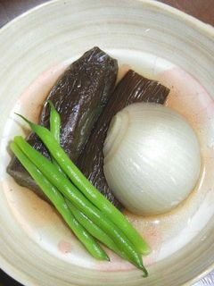 ナスとタマネギの煮浸し-レシピのメイン写真