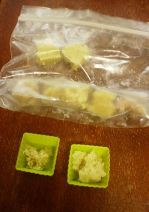 余ったすりおろしショウガの保存法-レシピのメイン写真