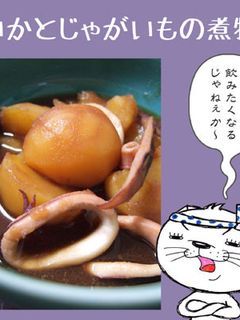 いかとじゃがいもの煮物-レシピのメイン写真