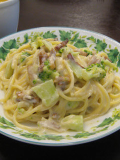 ブロッコリーのクリームソースパスタ-レシピのメイン写真