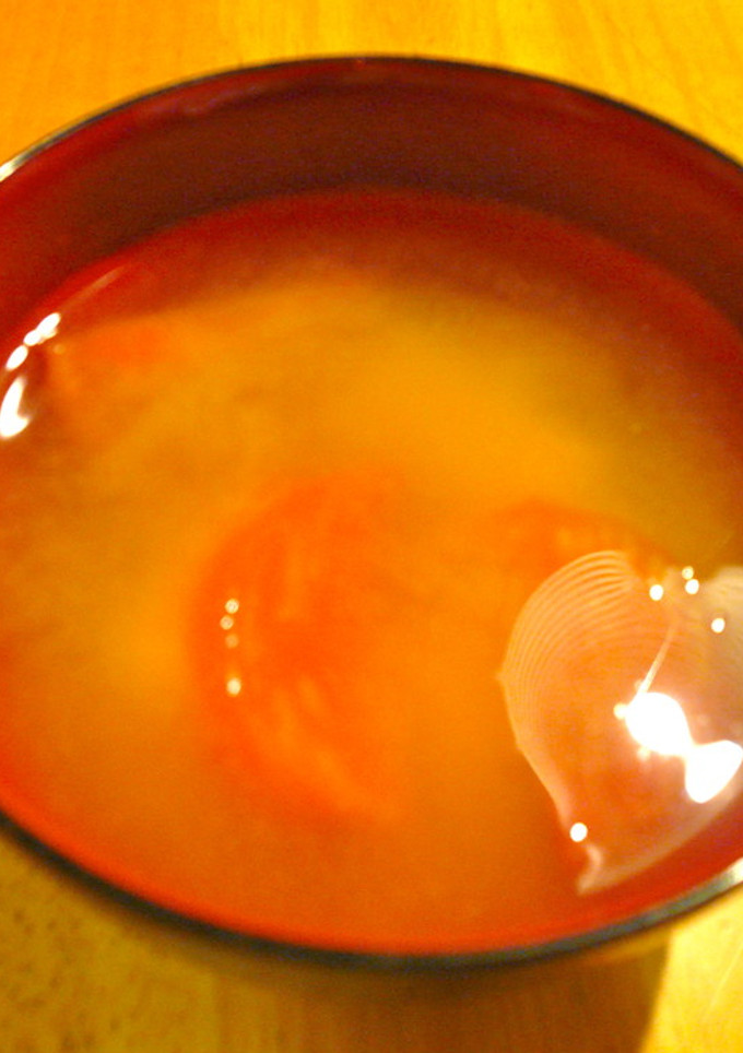 トマトとタマネギの味噌スープ-レシピのメイン写真