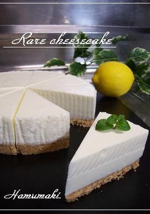簡単！チョット手抜きな…レアチーズケーキ-レシピのメイン写真