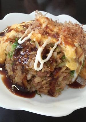 週末のランチに！オムそば飯-レシピのメイン写真