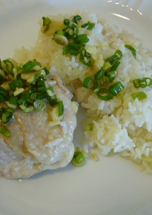 手抜き-海南(シンガポール)チキンライス-レシピのメイン写真
