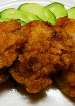 キムチの豆乳漬け鶏のから揚げ-レシピのメイン写真