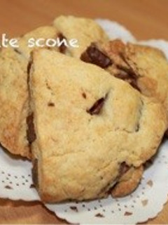 ホットケーキMIXでチョコスコーン★-レシピのメイン写真
