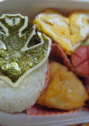 材料２つだけ！ゴーカイシルバー弁当-レシピのメイン写真