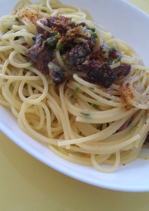 簡単へしこパスタ-レシピのメイン写真