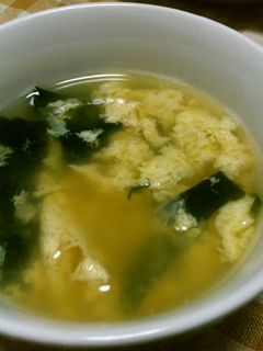 玉子とワカメのスープ-レシピのメイン写真