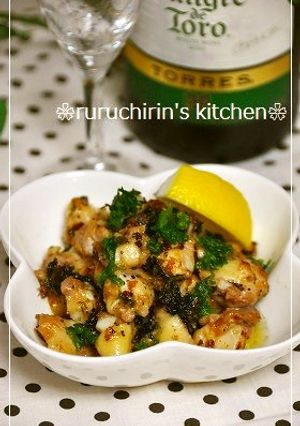 ✿鶏ひざ軟骨の香草炒め✿-レシピのメイン写真