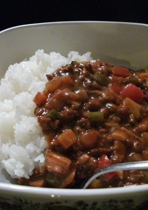 夏野菜のキーマカレー-レシピのメイン写真