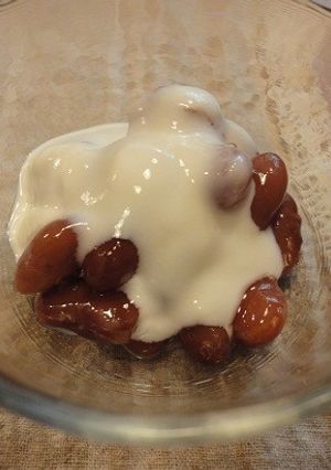 金時豆ヨーグルトのっけ-レシピのメイン写真
