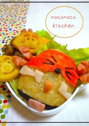 ジャガポテ仮面だぁーよぉー＊キャラ弁＊-レシピのメイン写真