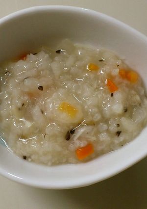 鯛とひじきの炊き込みご飯　離乳食中期～-レシピのメイン写真