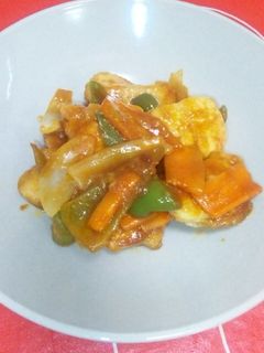 とりむねケチャップ炒め-レシピのメイン写真