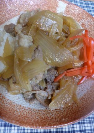 かんたん美味・牛丼-レシピのメイン写真