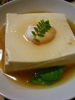 月見あんかけ豆腐☆-レシピのメイン写真