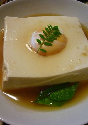 月見あんかけ豆腐☆-レシピのメイン写真