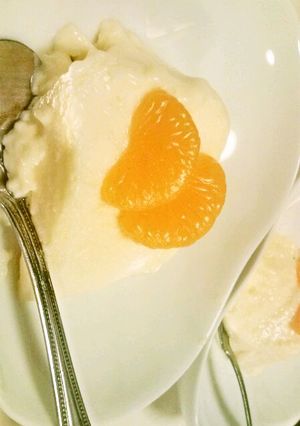 ◆簡単で旨!みかんとヨーグルトのババロア-レシピのメイン写真