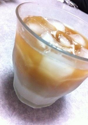 でんせつの冷やしコーヒー牛乳-レシピのメイン写真