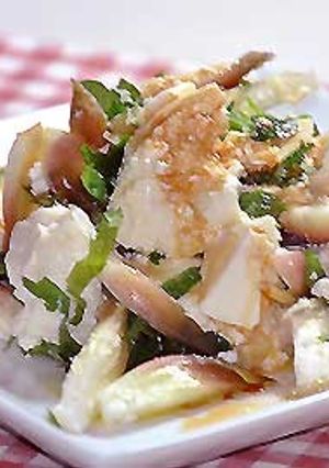 ☆ちぎり豆腐のシャキシャキサラダ☆-レシピのメイン写真