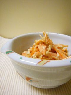 にんじんとツナのミソマヨサラダ-レシピのメイン写真