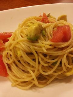 アボガドとトマトの激ウマ!冷製パスタ☆-レシピのメイン写真