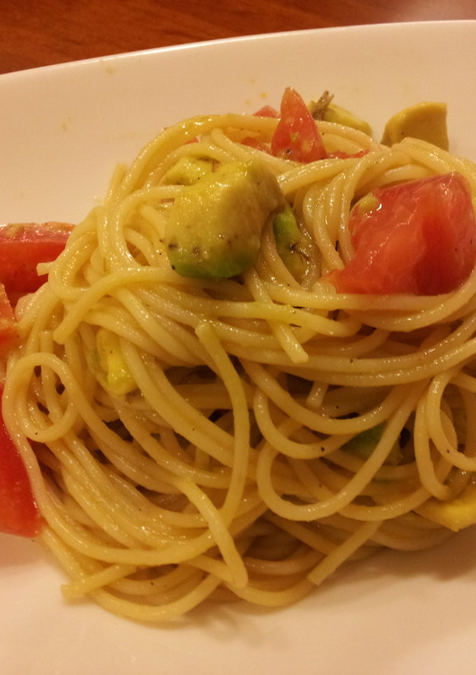 アボガドとトマトの激ウマ！冷製パスタ☆-レシピのメイン写真