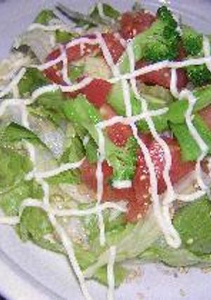 サラダそうめん-レシピのメイン写真