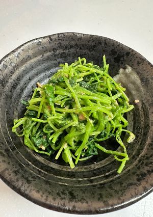 ズボラ主婦の三つ葉大量消費和え-レシピのメイン写真