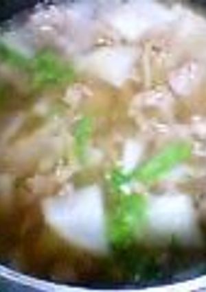 大根と牛肉のスープ-レシピのメイン写真