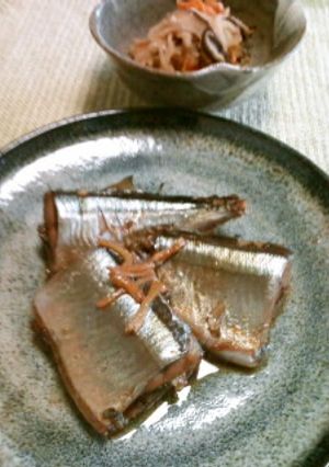 さんまの柔らか生姜煮-レシピのメイン写真