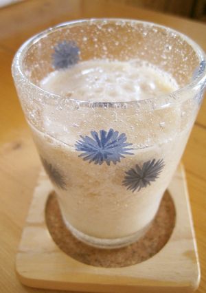 リンゴ酢+豆乳ドリンク-レシピのメイン写真