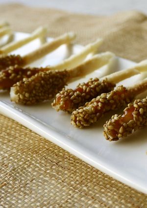 残った餃子の皮で♥♡キャラメルかりんとう-レシピのメイン写真