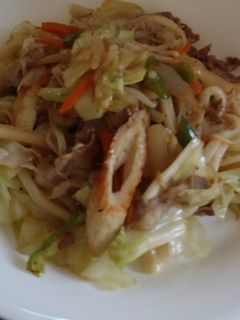 和風焼きうどん-レシピのメイン写真