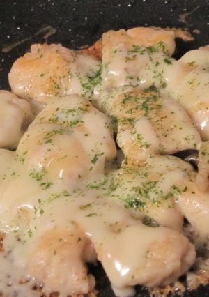 フライパンで簡単！ささみのチーズ焼き-レシピのメイン写真