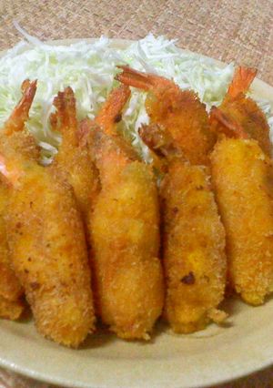 まんぷく♪かぼちゃエビフライ-レシピのメイン写真