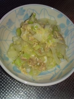 簡単☆ツナたまキャベツ-レシピのメイン写真