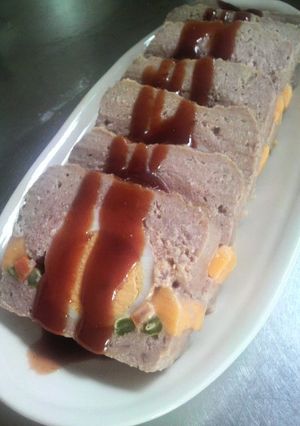 チェダーチーズ入り☆ミートローフ-レシピのメイン写真