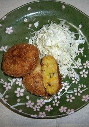 ダブル秋味コロッケ-レシピのメイン写真