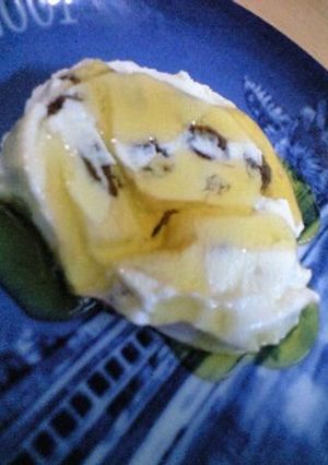 レアチーズケーキ風レーズンヨーグルト-レシピのメイン写真