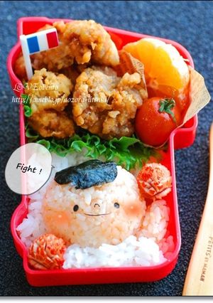 運動会のお弁当　キャラ弁-レシピのメイン写真