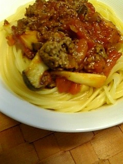 基本のミートソースパスタ-レシピのメイン写真