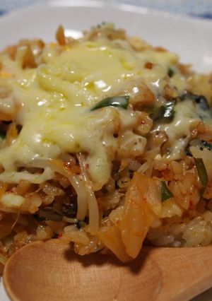 キムチチャーハン☆チーズのせ-レシピのメイン写真