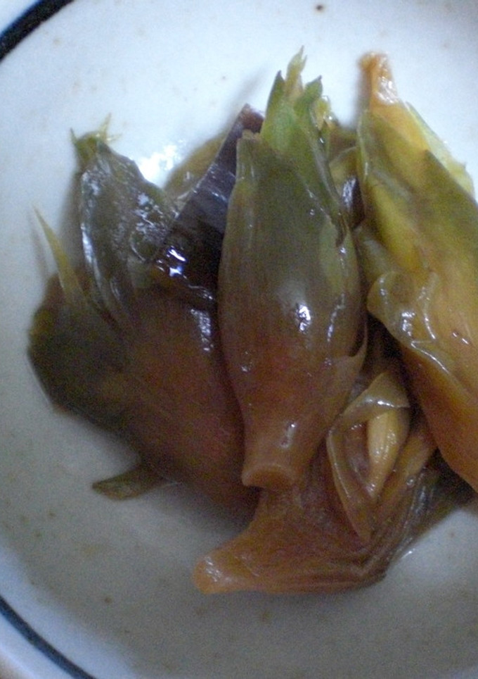 みょうがの醤油漬け-レシピのメイン写真