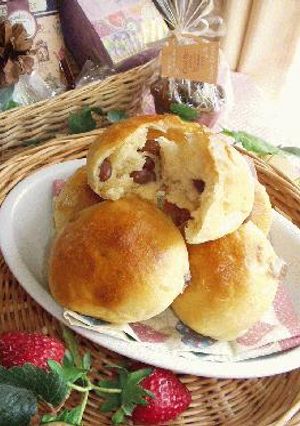 ほどよい甘さ♪甘納豆パン-レシピのメイン写真