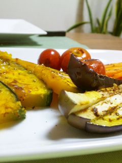 Asuのオリーブオイルで簡単焼き野菜-レシピのメイン写真