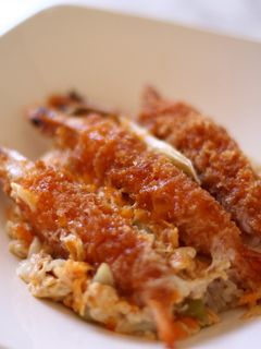 エビフライ丼-レシピのメイン写真