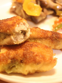 鶏ささジェノベーゼのチーズパン粉焼き-レシピのメイン写真
